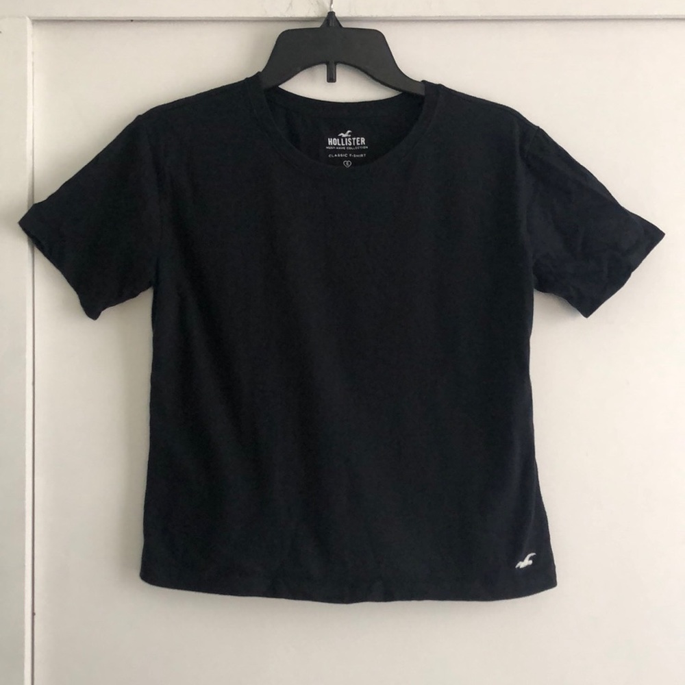 NEW HOLLISTER classic black tee - Picture 1 of 3